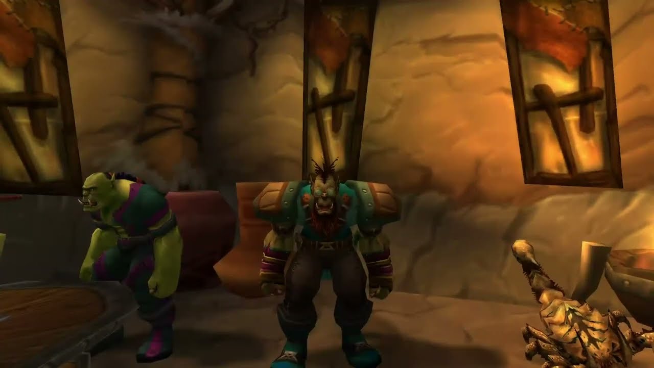 Let's take a scenic stroll through classic Kalimdor (no music)