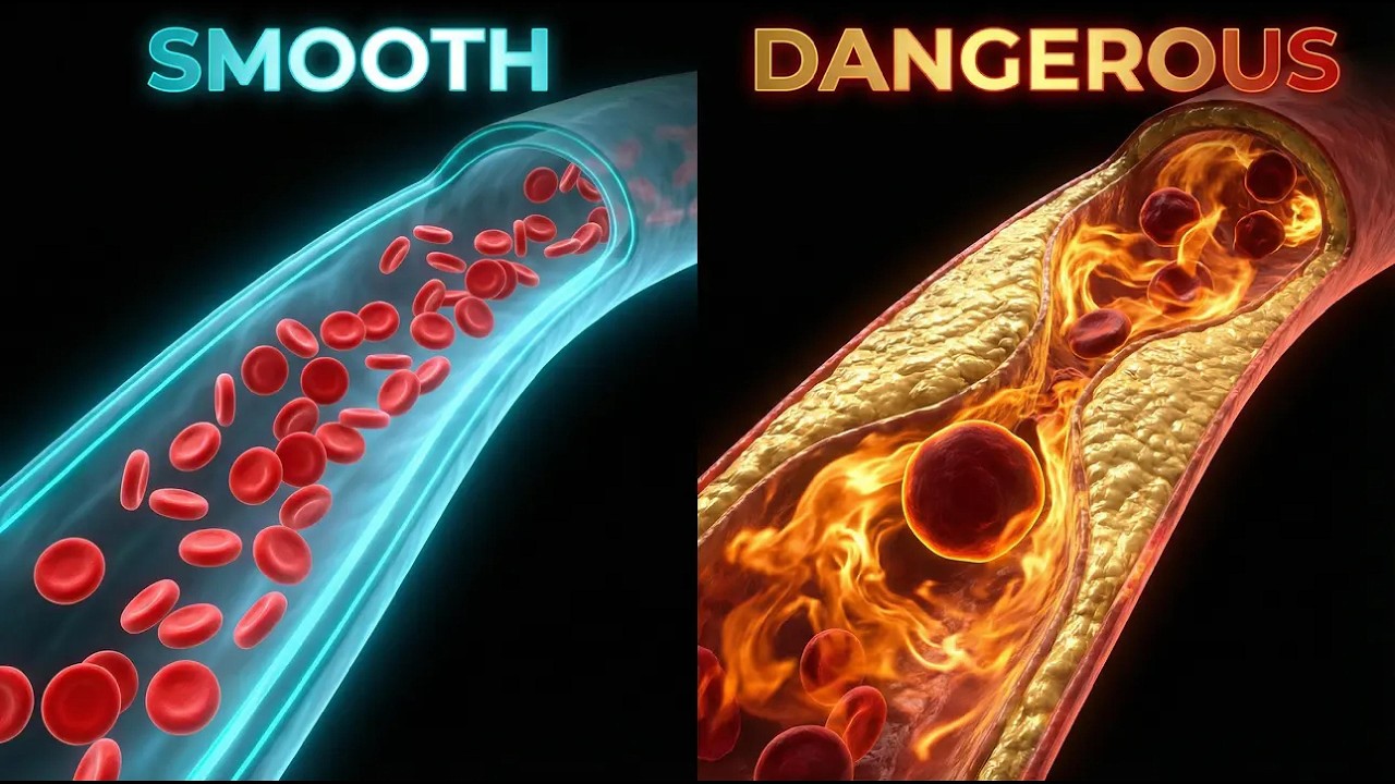 Laminar vs. Turbulent Blood Flow (4K Vascular Simulation)