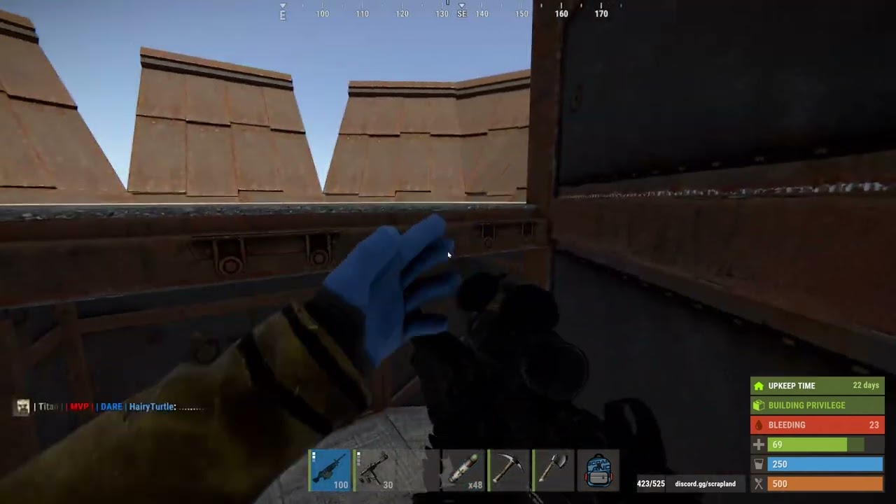 Zink on Scrapland using aim cheats