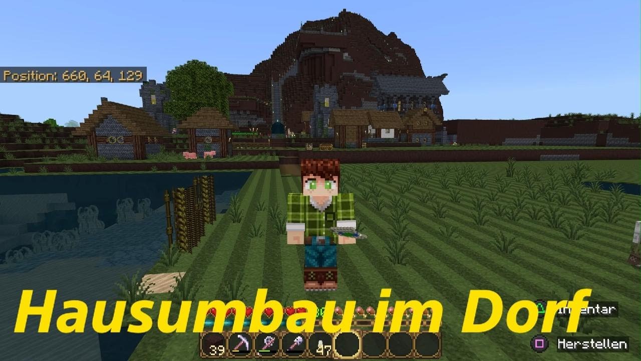 Minecraft/PS5/Dorfhaus umbauen/Bigger muss😆🛠️😉