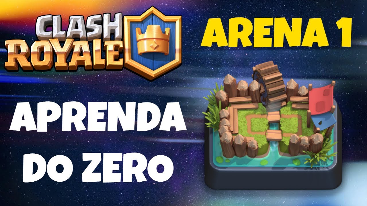 🤩 *APRENDA DO ZERO* A JOGAR *CLASH ROYALE* EM 2024! *DICAS* PARA INICIANTES! - Clash Royale Ep. 1