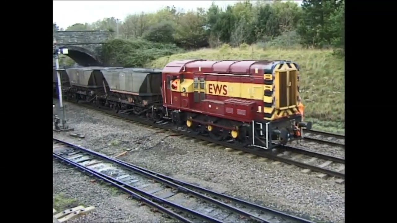 Rails in Wales at Aberthaw 2001. Memories of 09/37/60/66 in busier times