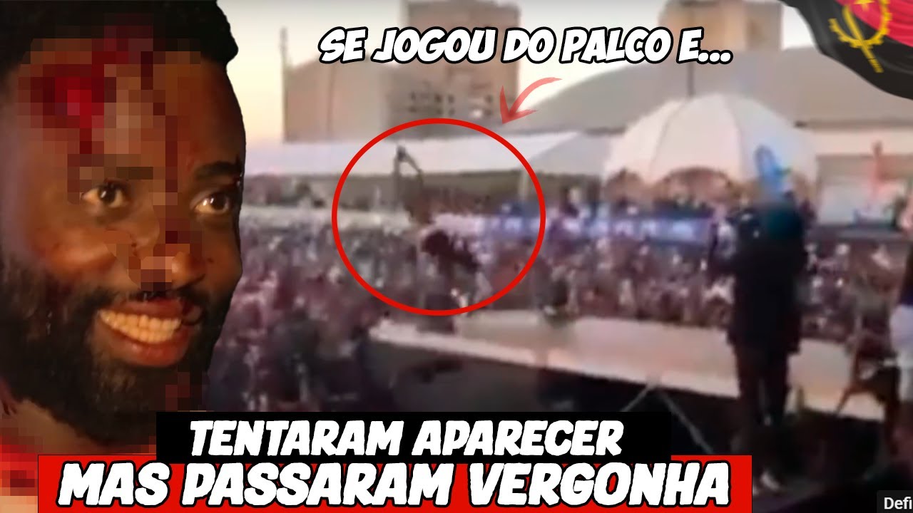 angolanos que tentaram aparecer e se borraram...
