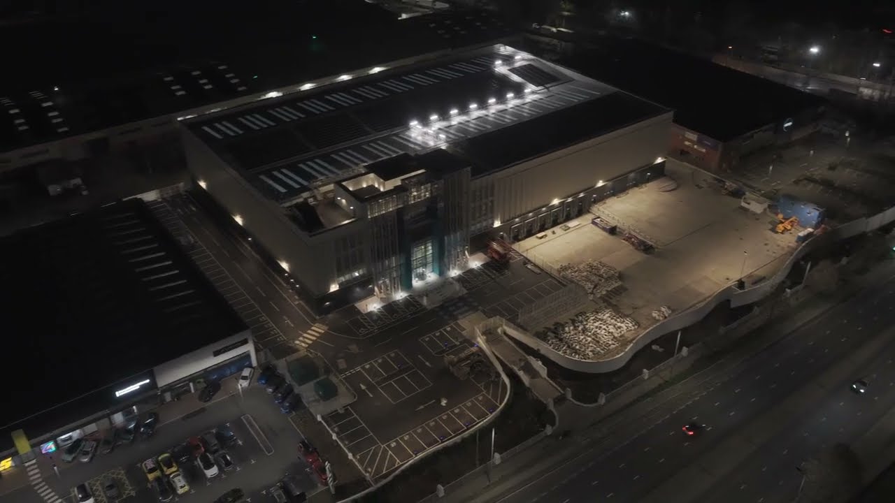 Night city flights Mavic 4 - Gillette local flyover 2 Get-suspense edition   4K/30 (for control).