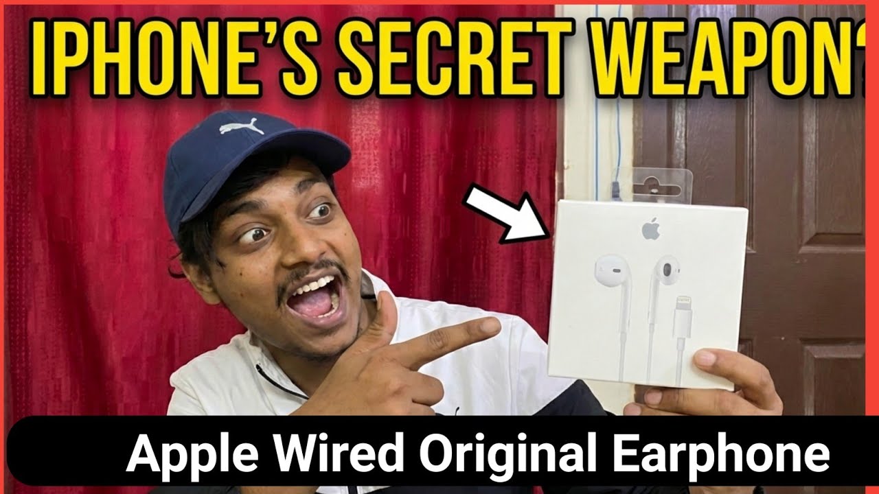 Best Wired Earphone For Iphone! Apple Wired Earphone Lightning Review ||Apple Wired Earbuds Unboxing