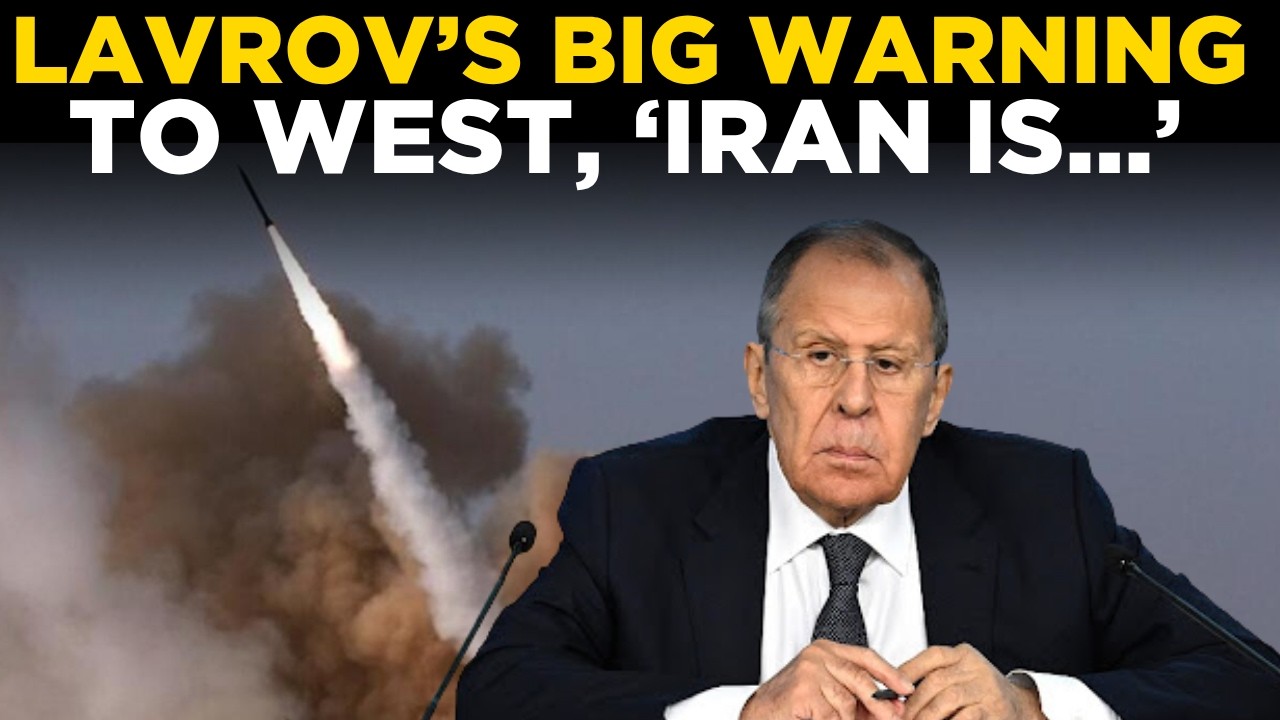 Sergey Lavrov LIVE: Russia Warns Of New World Order; Sergey Lavrov Speaks In Moscow | Iran News LIVE