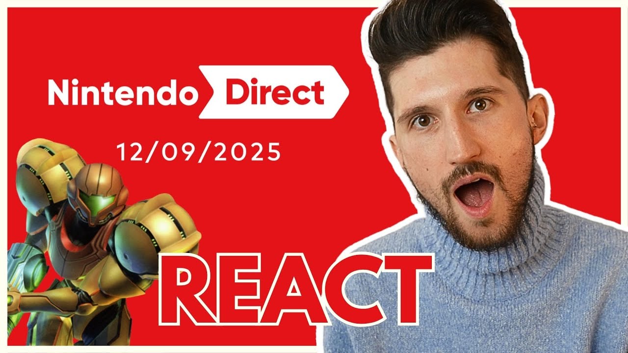 Je RÉAGIS au NINTENDO DIRECT (METROID, TOMODACHI LIFE...) 😲 - Flavien Alexzander Replay 12/09/2025