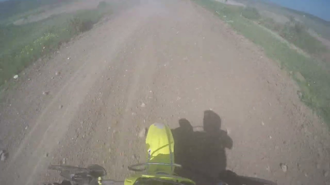 after eight months, a couple of laps on the MX Fertilia track