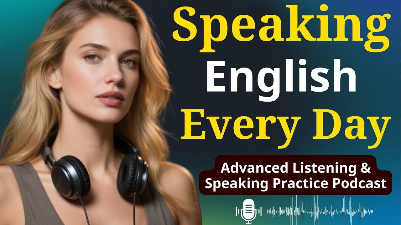 Speak English Every Day | Advanced Listening & Speaking Practice Podcast