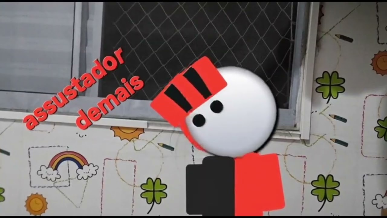 Que assustador isso 😜#terror #medo #viraliza #emoji #animation 