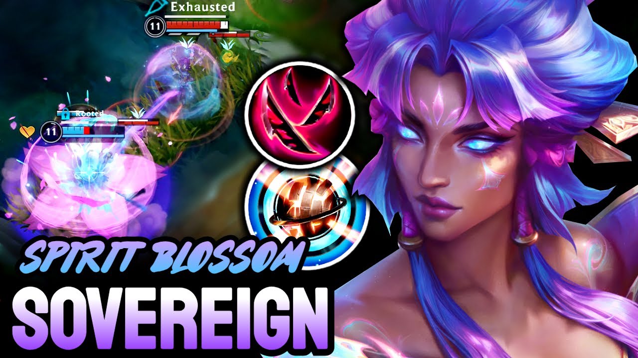 WILD RIFT KARMA - SPIRIT BLOSSOM KARMA GAMEPLAY - SOVEREIGN RANKED