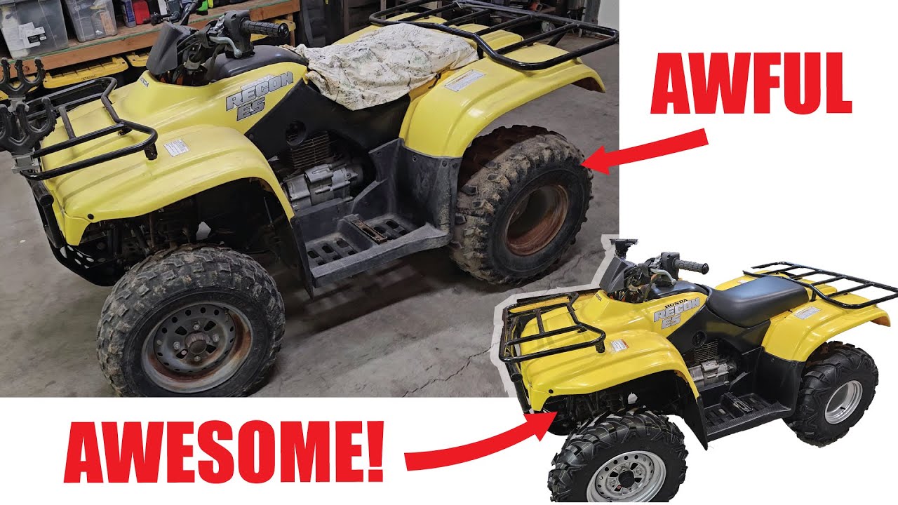 RESCUING a Honda Recon- INCREDIBLE RESULTS!