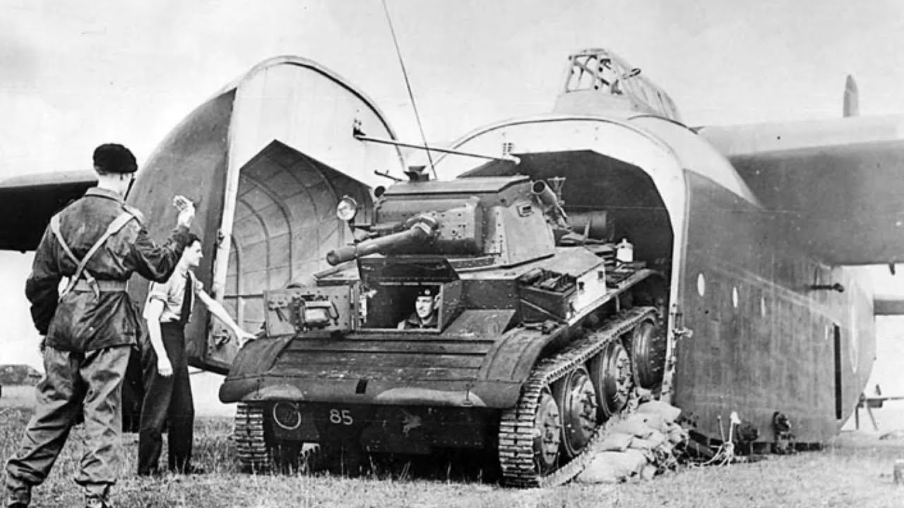 Germany Pissed by British Tetrarch Light Tank&mdash;Glider Tank