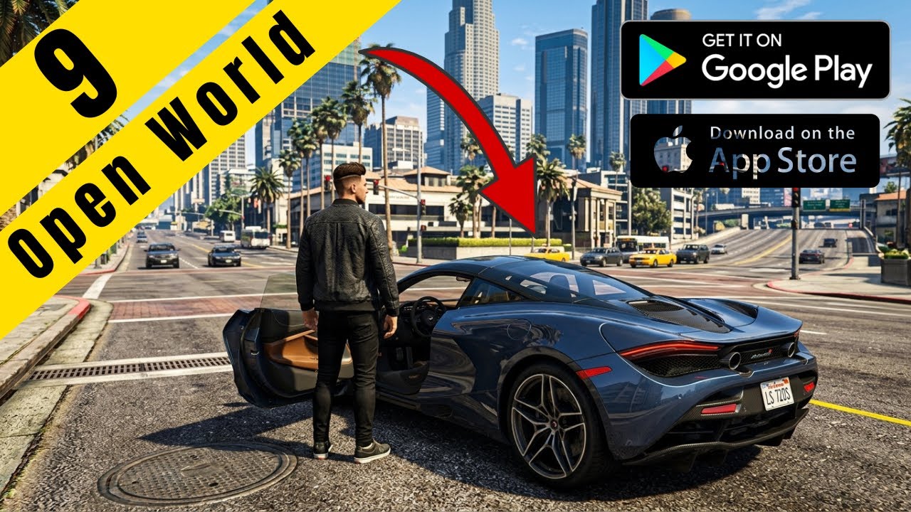9 Open World Car Games That Actually Run on LOW-END Android phones