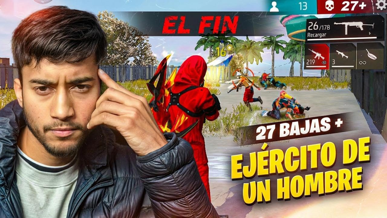 ¿Será este mi último gameplay? Solo vs escuadra en Free Fire