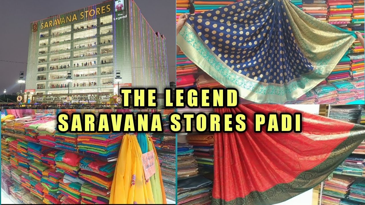 The Legend Saravana Stores Shopping Vlog /WEDDING COLLETION /Saree collection