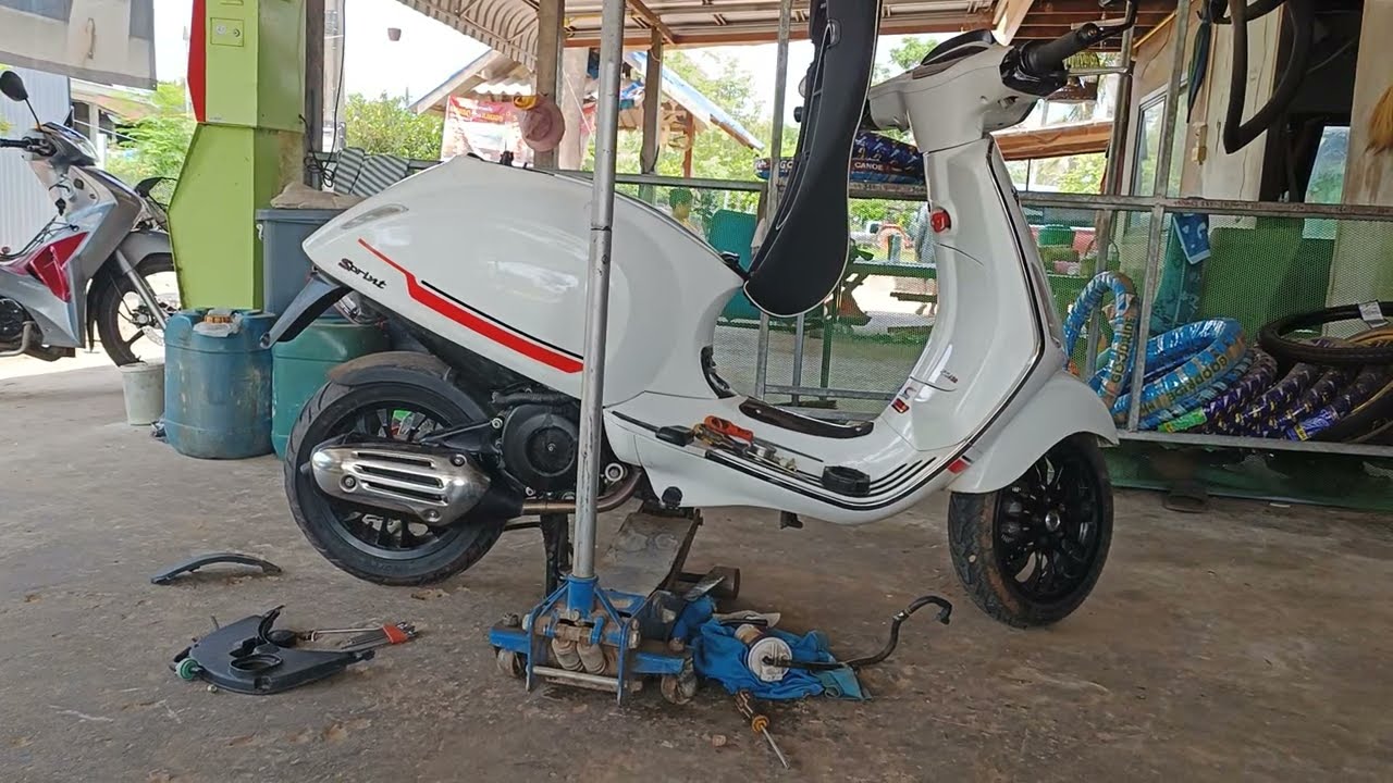 ปัญหา vespa sprint 150