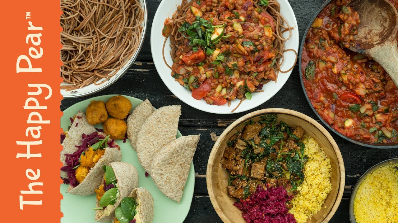 3 EASY VEGAN DINNERS