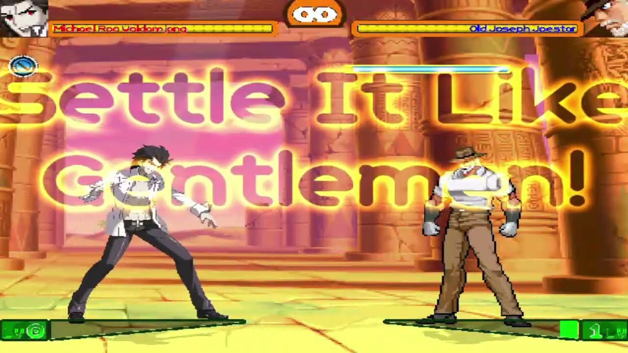 MG026 MUGEN - Roa #25 vs. Joseph Joestar (Nimane; AI Patched)