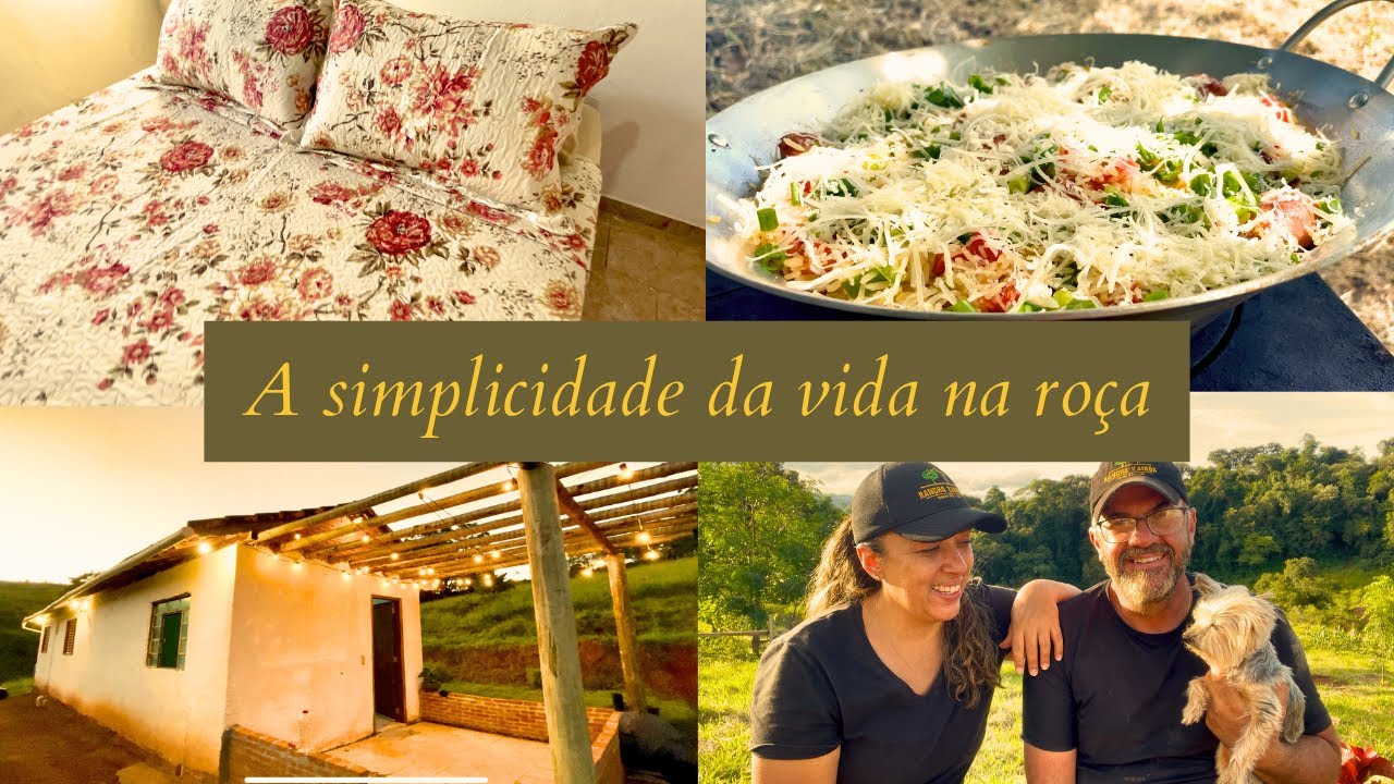 CONSTRUINDO NOSSA VIDA NO SÍTIO DO ZERO, COM CALMA E SIMPLICIDADE!