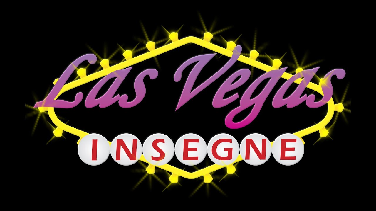 Produzione insegna a lettere scatolate