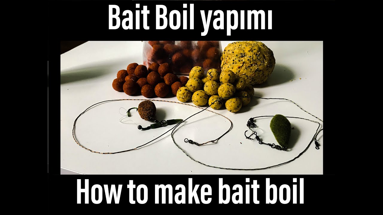 Büyük Sazan avı için nasıl boili yapılır? |How to make bait boil ?