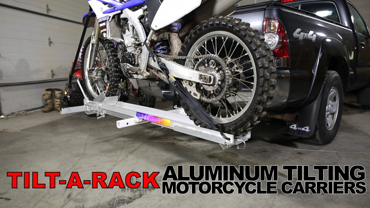 Tilt-A-Rack Aluminum Tilting Motorcycle Carriers