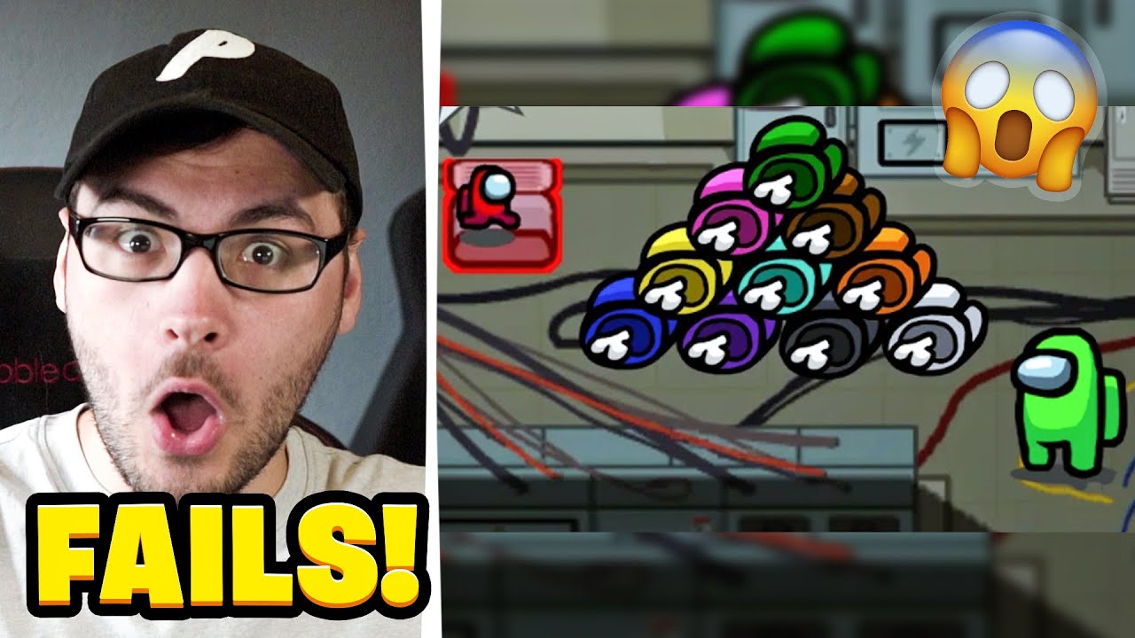 REAKTION AUF AMONG US FAILS...