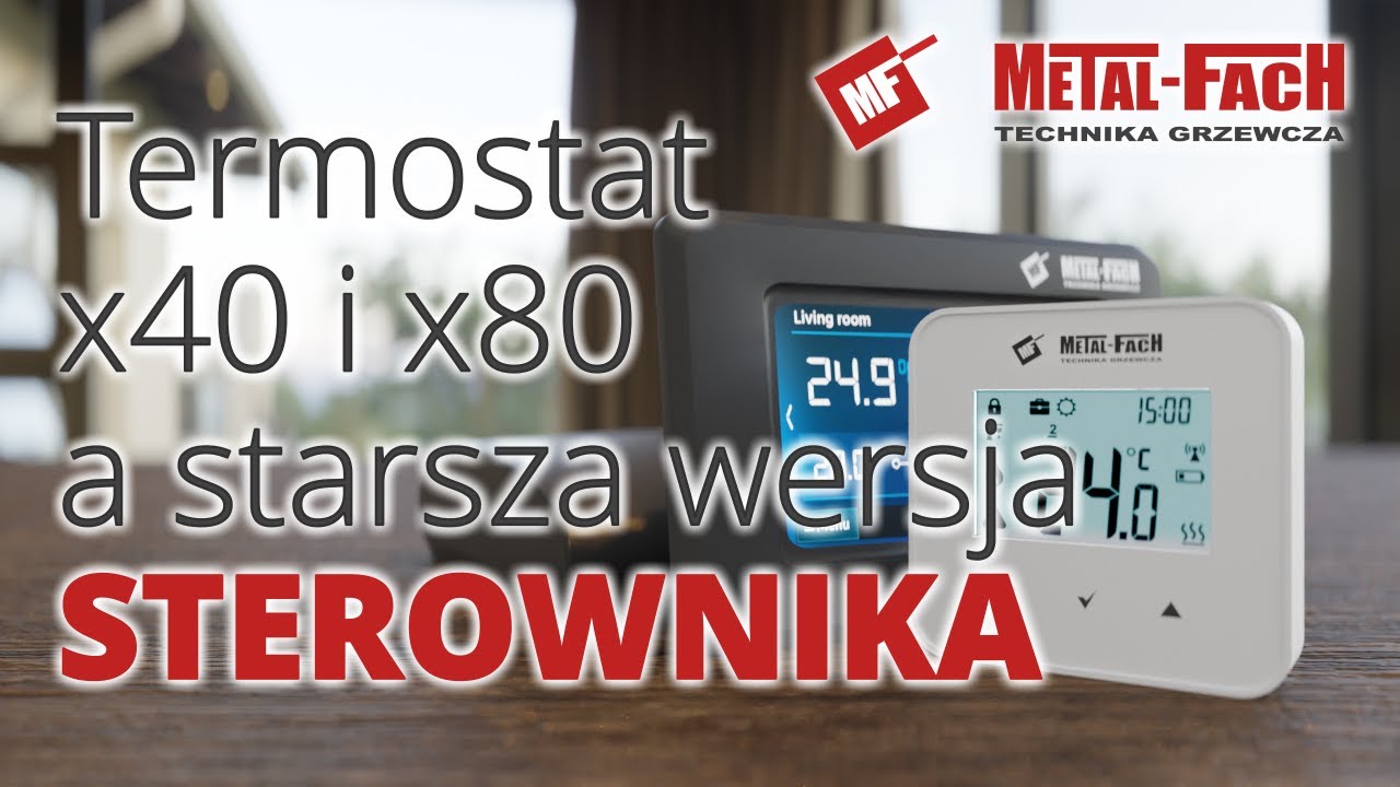 Podłączenie termostatów x40/x80 ze starszą wersją oprogramowania lub PellasX w wersji zintegrowanej
