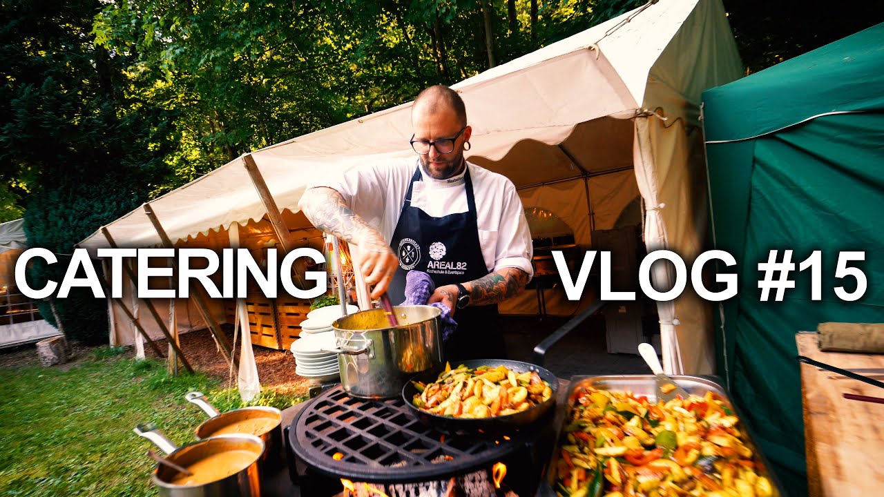 Catering Kochwerkstatt | Baron Knyphausen | Alte Villa Wispertal | VLOG #15