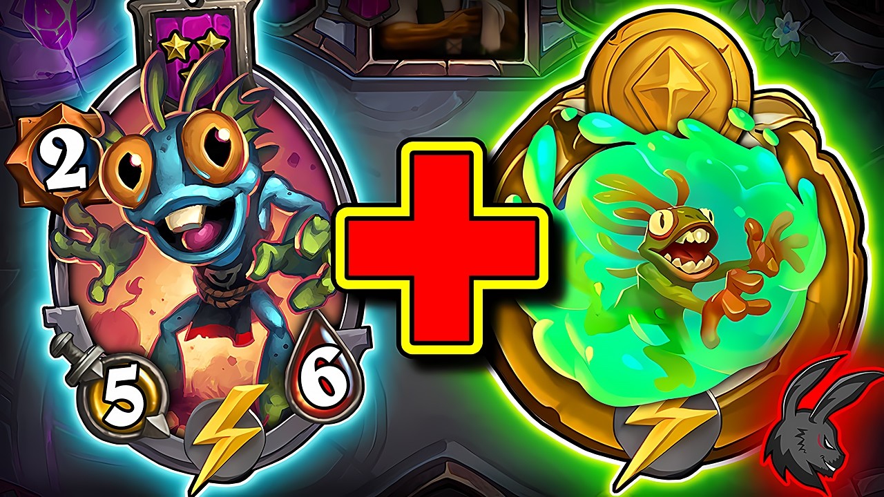 I have The ILLEGAL Combo on Turn 6! (INSANE Value) | Hearthstone Battlegrounds