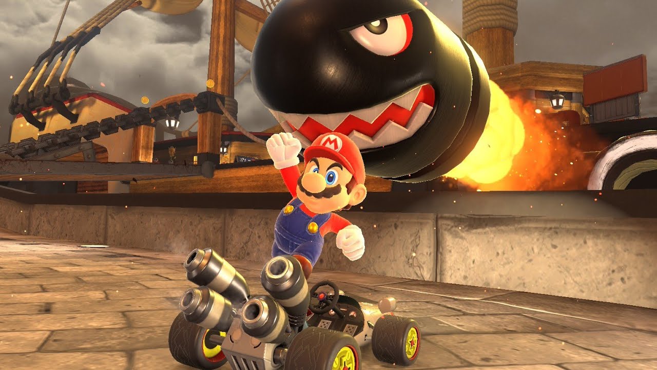 Mario Kart World DS Airship Fortress Gameplay