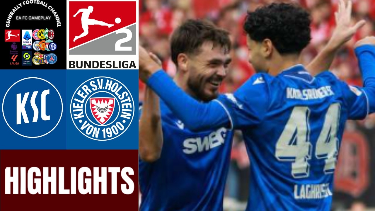 SC Karlsruhe vs Holstein Kiel 23.Spieltag 2.Bundesliga | Fußball Highlights