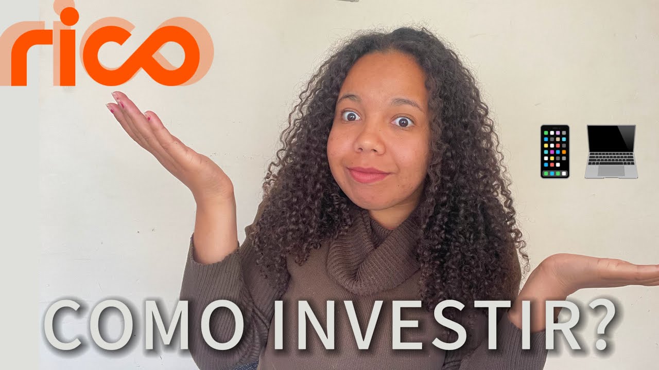 Como investir pela Rico (passo a passo no celular e no computador!)