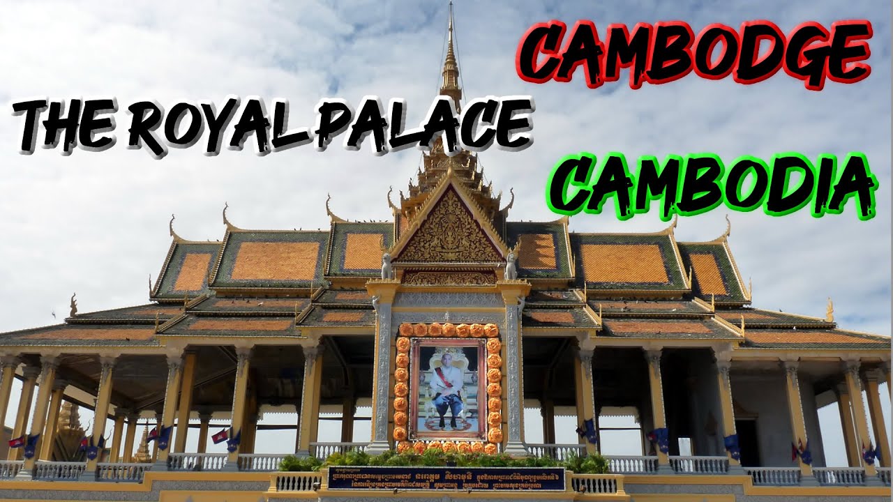 L'histoire du palais royal du roi du Cambodge. The royal palace of King of Cambodia in Phnom Penh