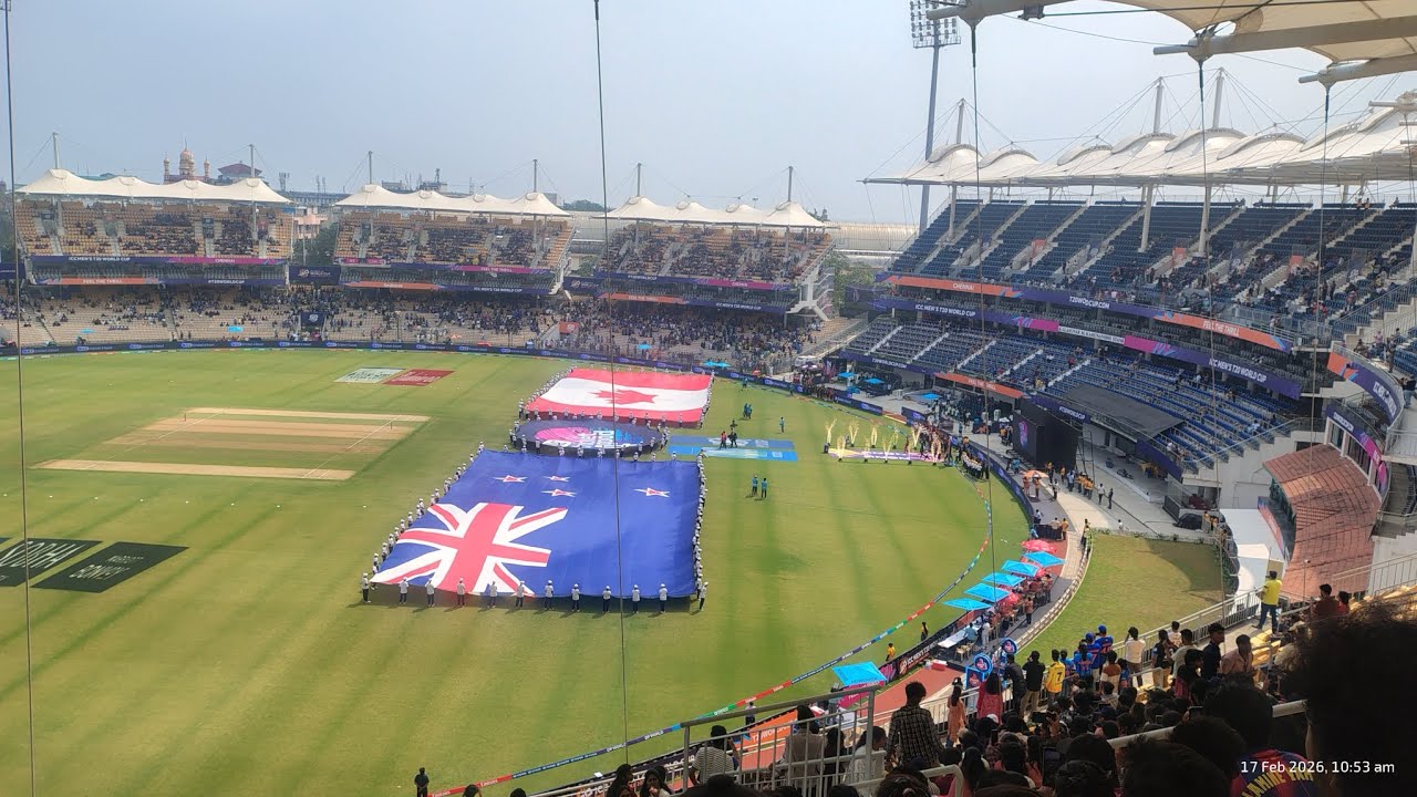National Anthems: New Zealand vs Canada ICC WT20 2026 