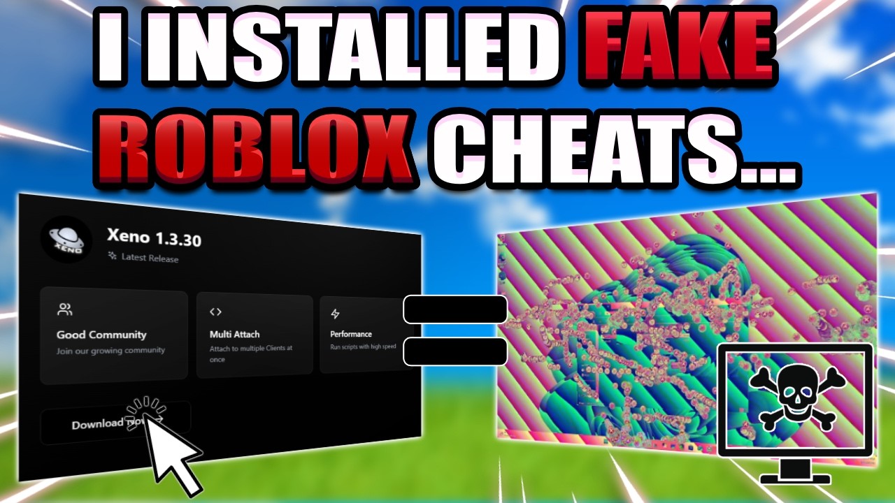 Я протестировал подозрительную поддельную вредоносную программу Roblox Executor...