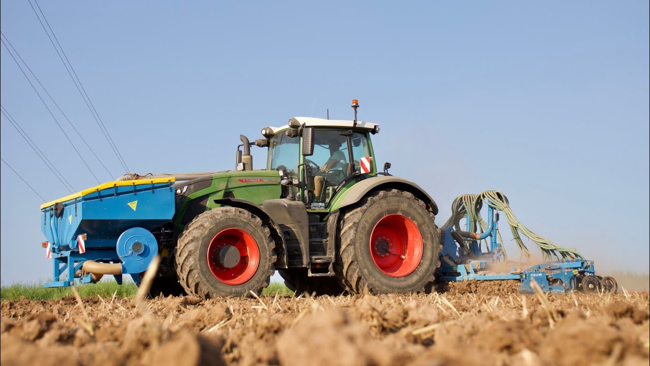 Fendt 939 s5 beim Zwischenfrucht säen 2021