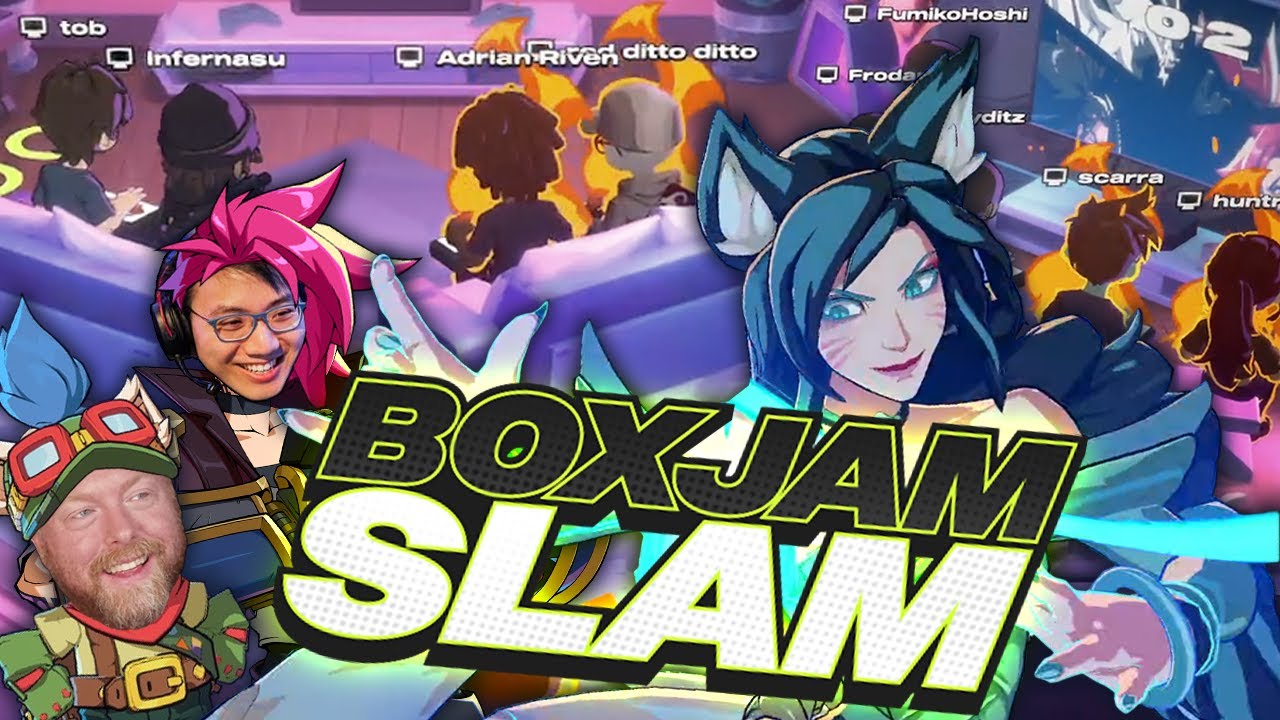 Practice Night in the BoxJam Slam Training Lobby