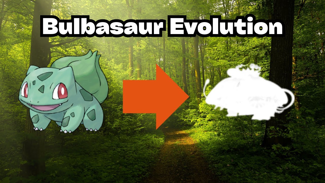 Bulbasaur Evolution with Mega and Gigantamax