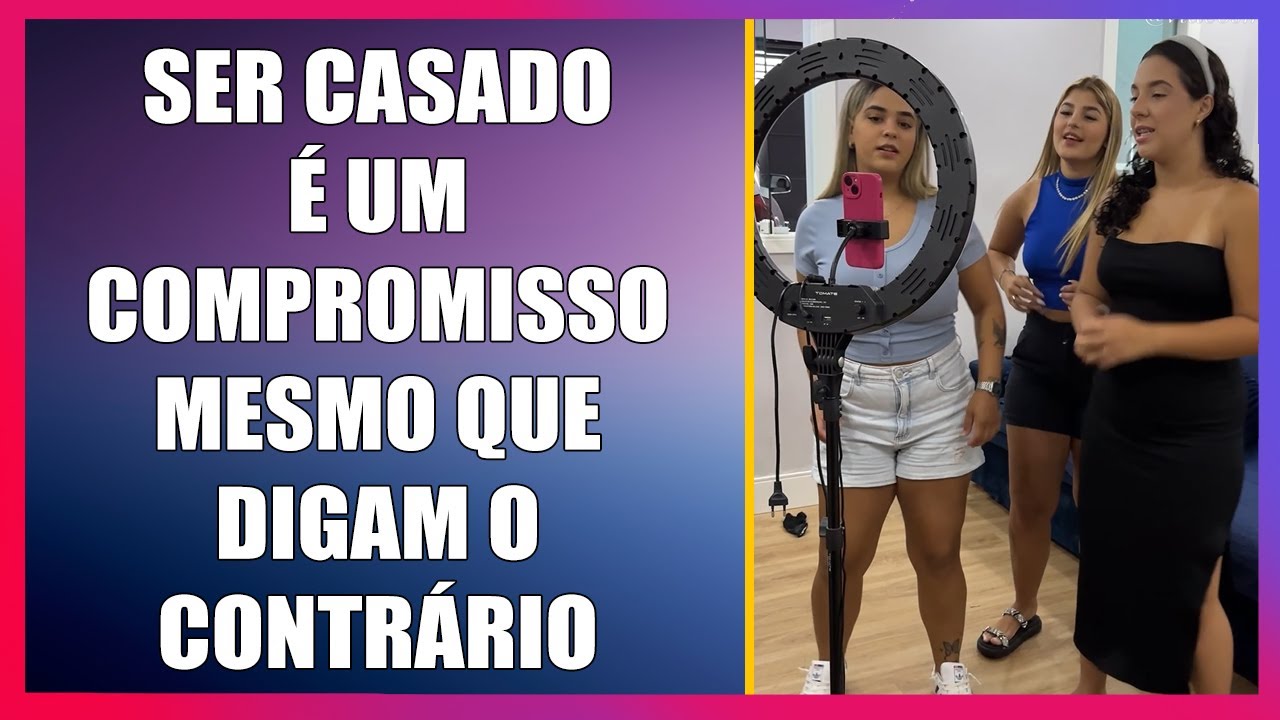 Ser casado é um compromisso, mesmo que digam o contrário.