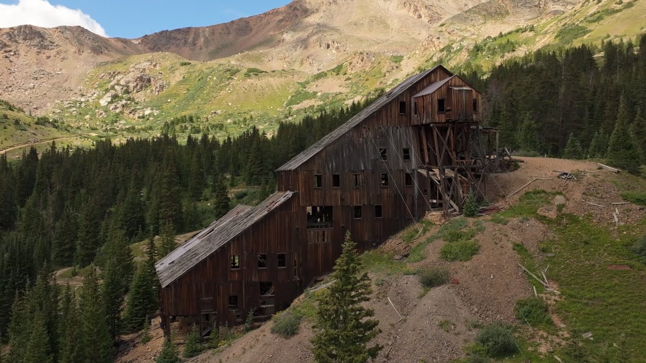 A Visit to the historic Champion Mill - - Halfmoon Gulch