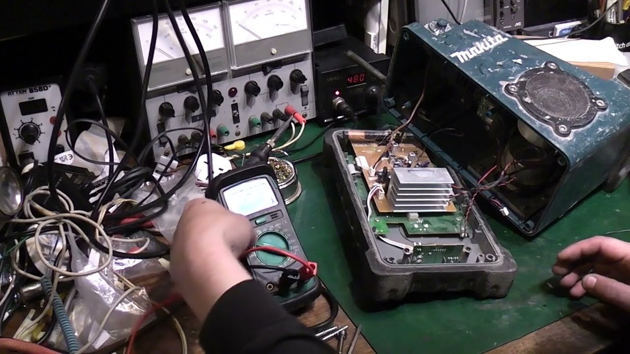 Makita MBR102 and MBR100 site radio repairs