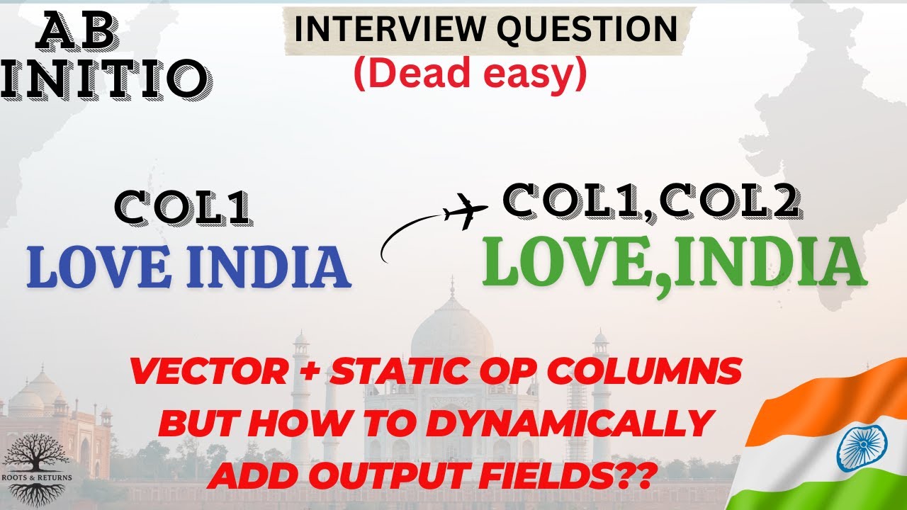 Easy String Split Capgemini 2026  - Abinitio Interview Qs Solved!