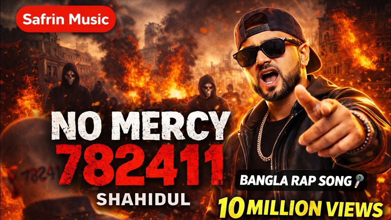 NO MERCY 782411 😈 Bangla Rap Song | Shahidul | Official Music Video | Safrin Music
