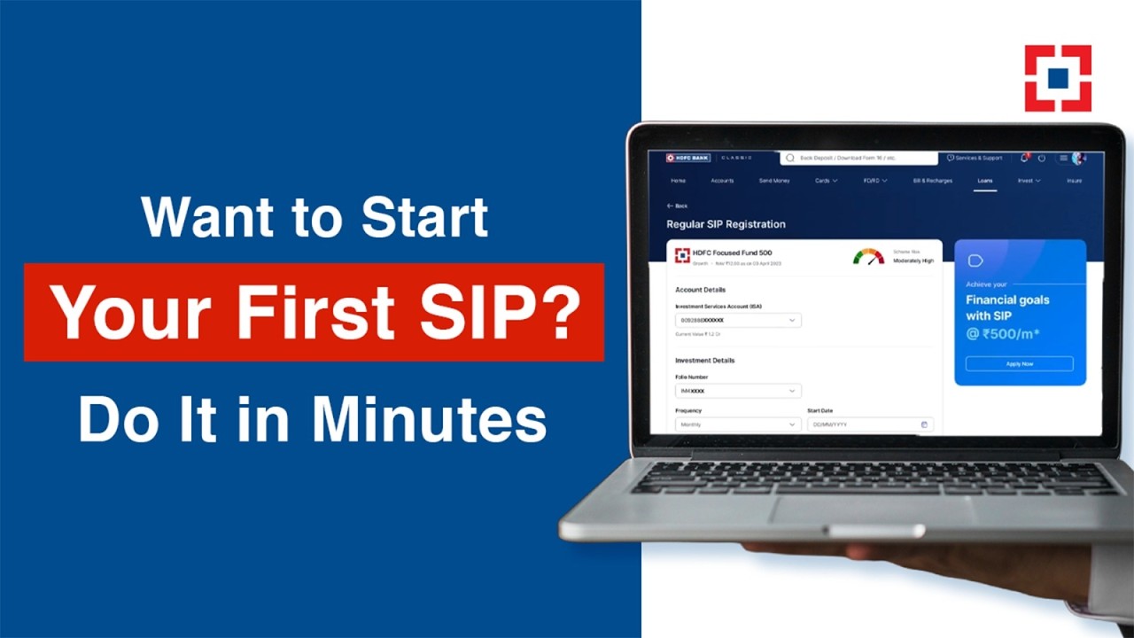 How to Start SIPs Easily with HDFC Bank