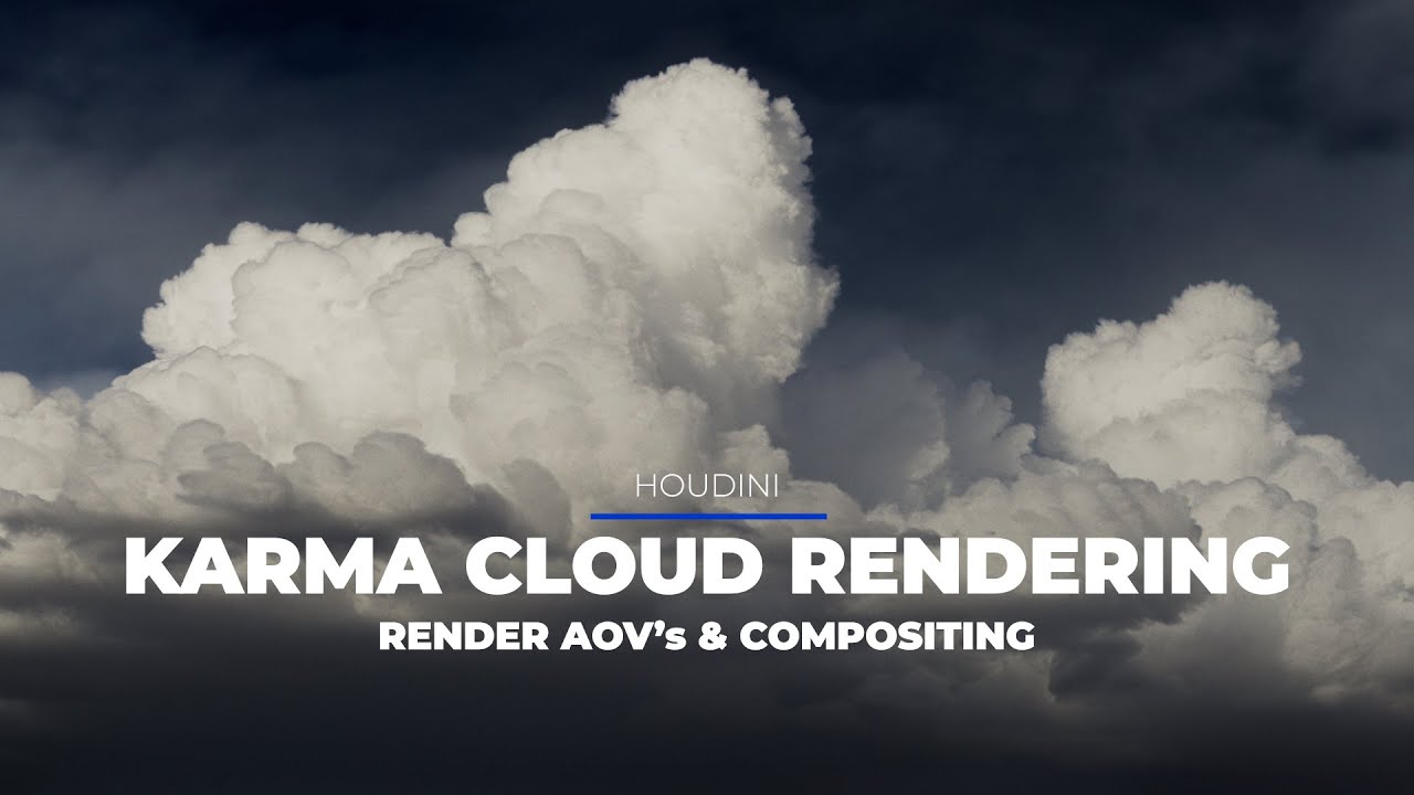 Houdini KARMA - Cloud Rendering pt3