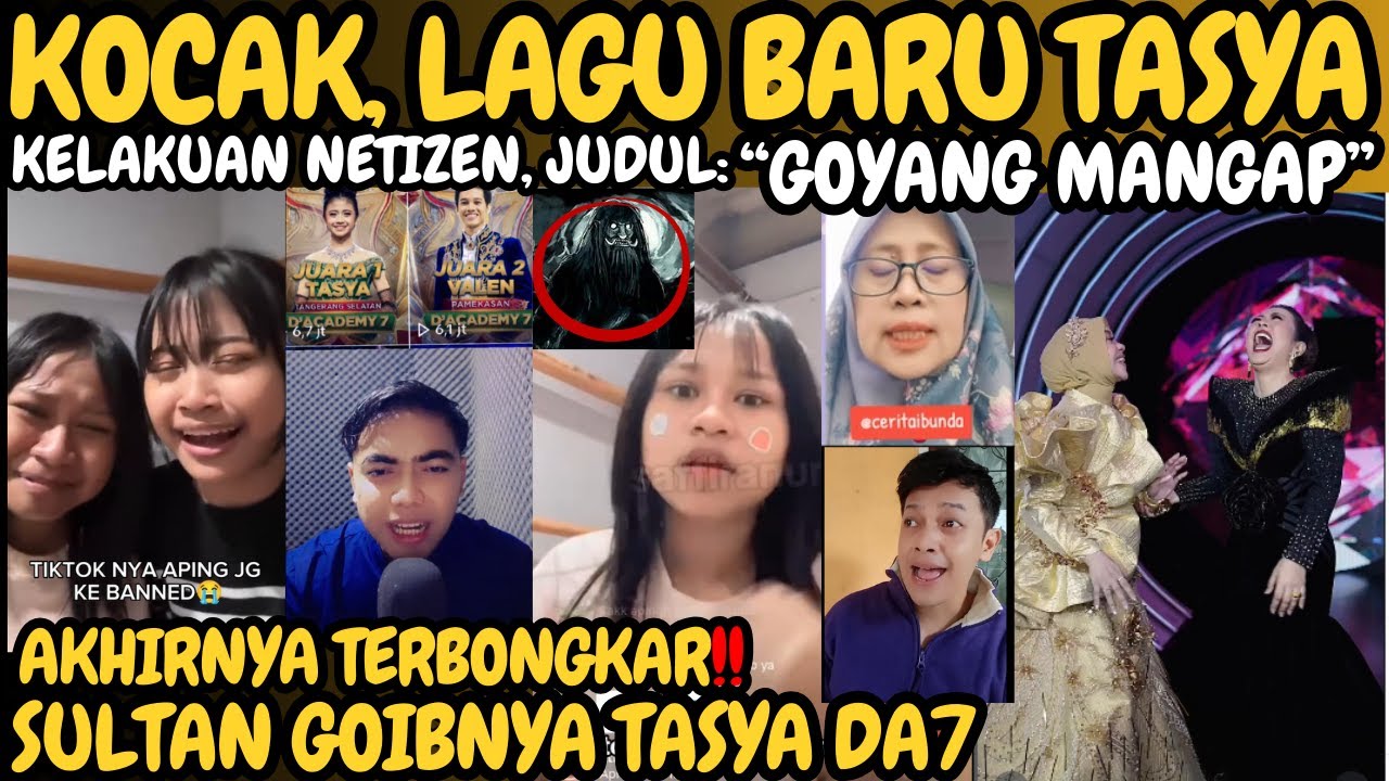 Netizen jeli banget! Akhirnya terbongkar sultan Goibnya Tasya Da7 - kocak, lagu baru untuk Tasya Da7