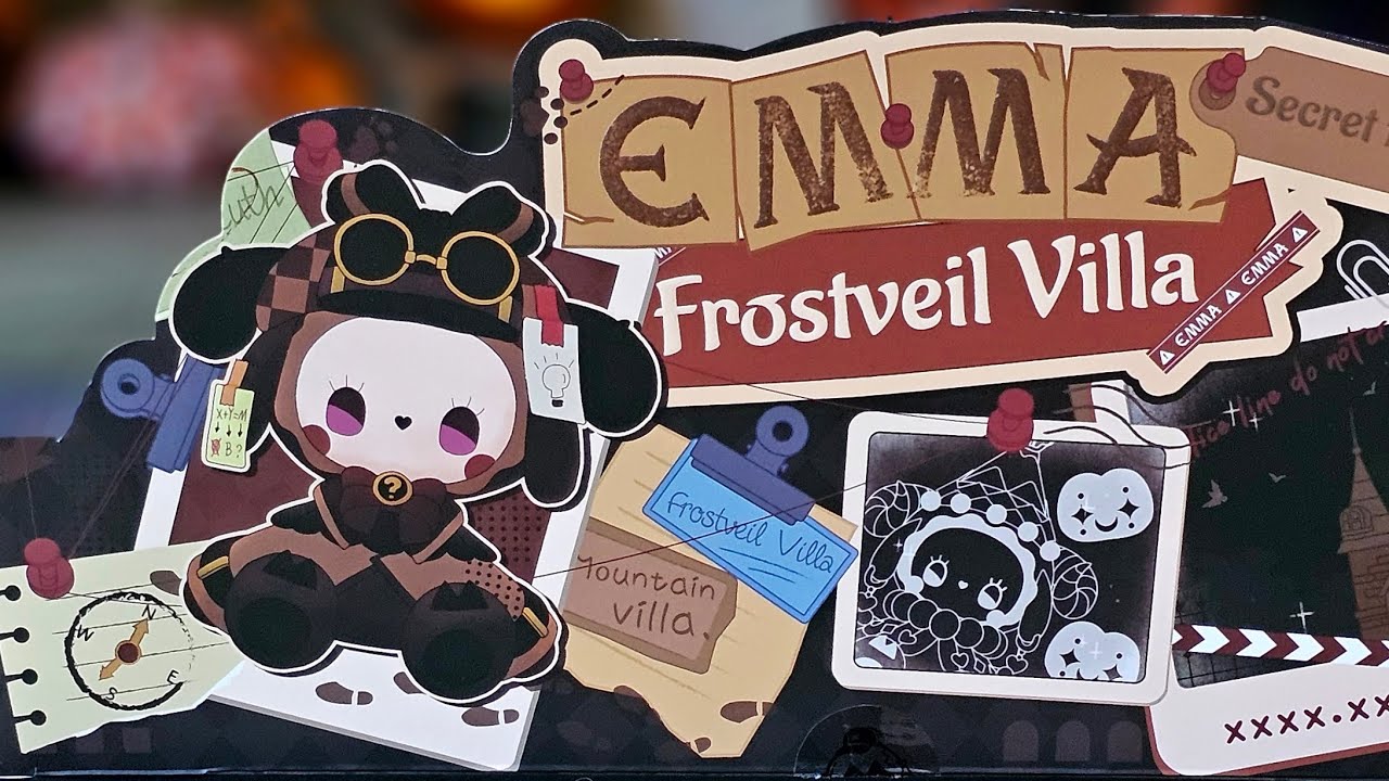 🤎 Lucky Emma: Frostveil Villa blind box case unboxing!