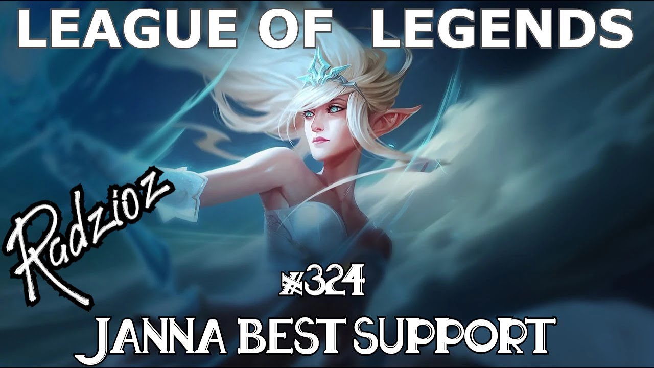 League of Legends-JANNA BEST SUPPORT Epizod 324 (LOL ARAM Gameplay PL)